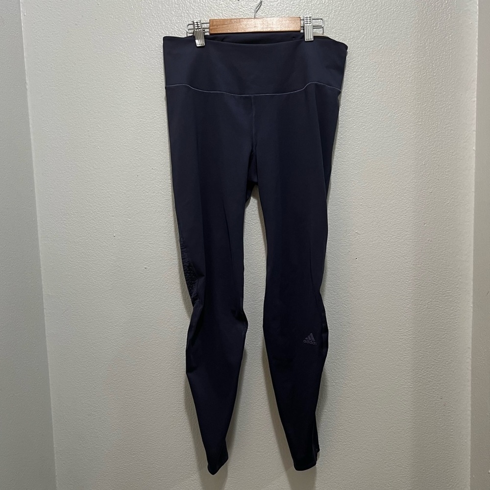 Adidas energy running long tight mid-rise regular length nwt new size medium